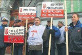 Radni Szczecina walczą z rządem, związkowcy protestują