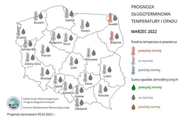 Pogoda na wiosnę 2022 - Pomorze. Długoterminowa prognoza pogody. Jaka będzie wiosna 2022?