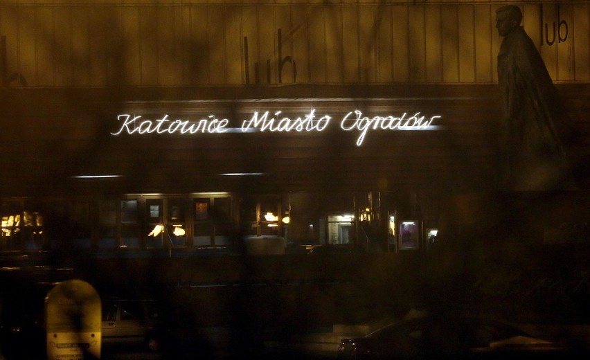 Neon Katowice Miasto Ogrodów