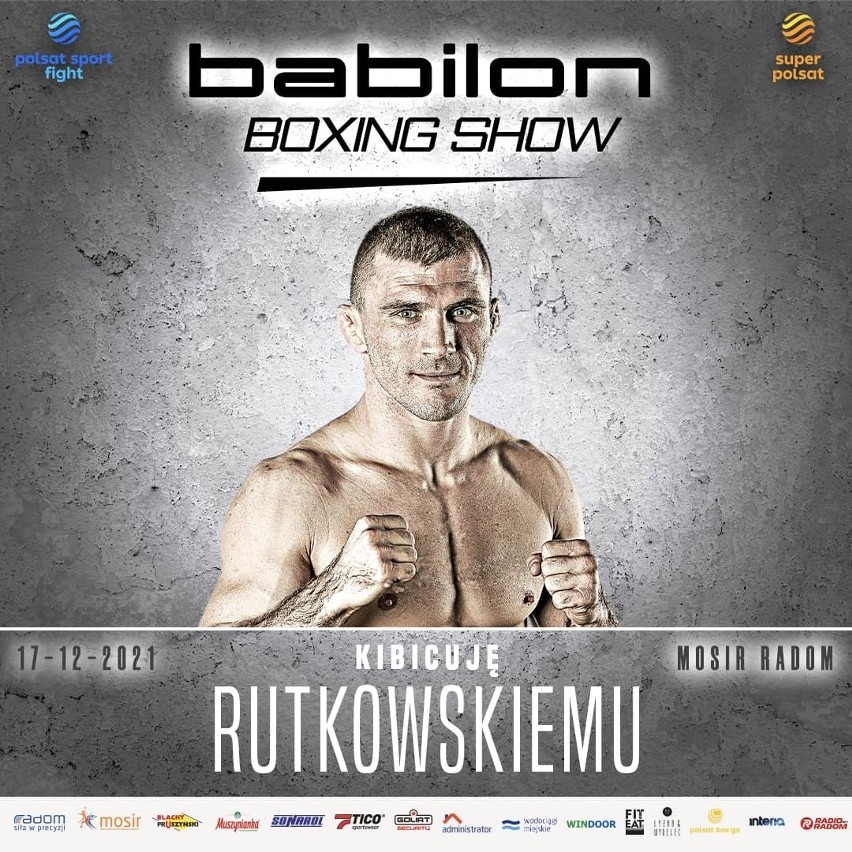 Gala boksu Babilon Boxing Show w Radomiu. Za nami ważenie. Daniel "Rutek" Rutkowski gotowy na walkę wieczoru (ZDJĘCIA)