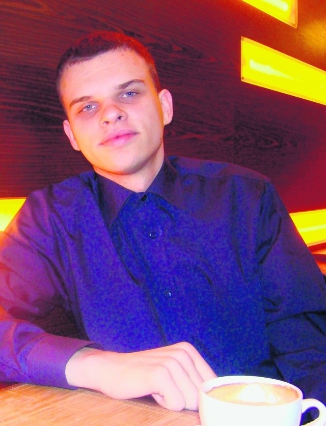 Paweł Matysiak, 21 lat, kandydat PO.