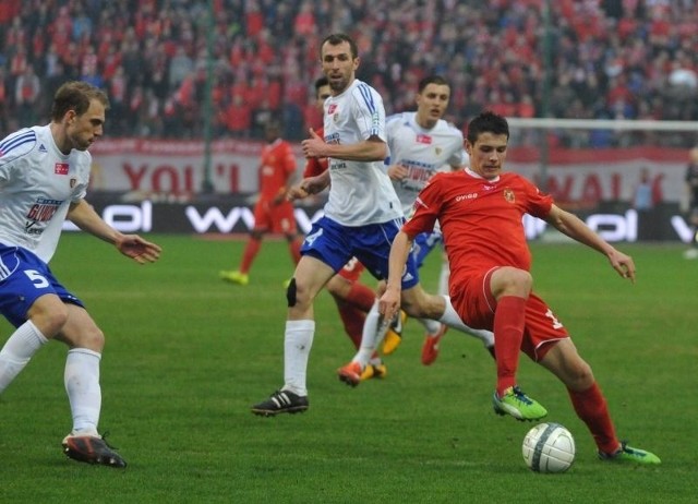 Mariusz Stępiński chciałby zdobywać gole w każdym meczu do końca sezonu 2012/2013