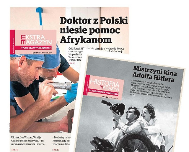 Miesięcznik "Ekstra Magazyn" z dodatkowymi stronami o historii w czwartek, 5 czerwca w prezencie z "Gazetą Lubuską"