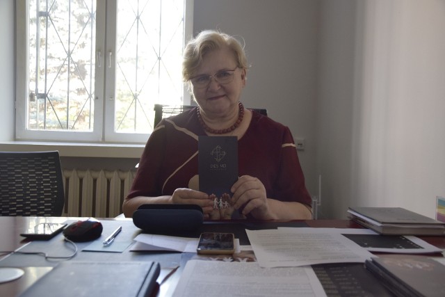 Hanna Szycht, osoba pierwszego kontaktu we włocławskim punkcie fundacji Dies Mei