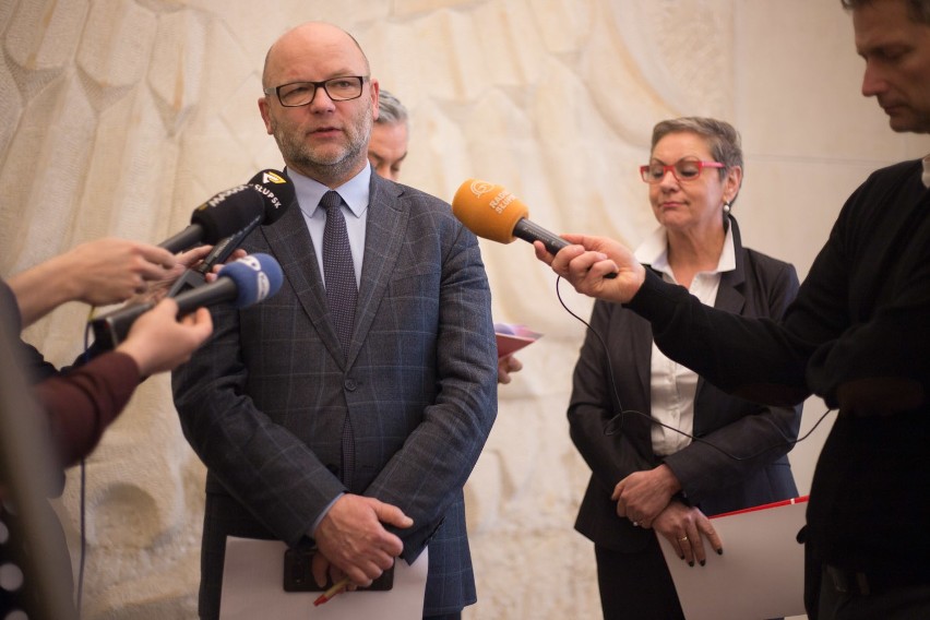 Poniedziałkowa konferencja prasowa.