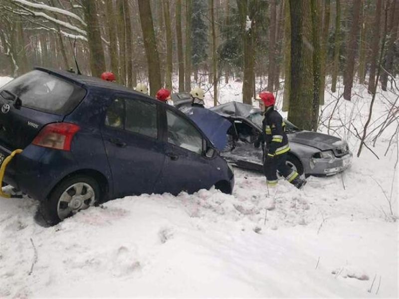 Toyota zderzyla sie z audi