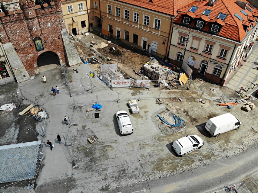 Remont Krakowskiego Przedmieścia w Lublinie zbliża się ku...