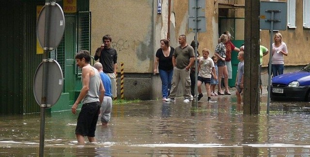 Takie są skutki gwałtownych opadów w Stalowej Woli.