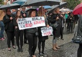 Czarny protest na Rynku w Grudziądzu [zdjęcia, wideo]