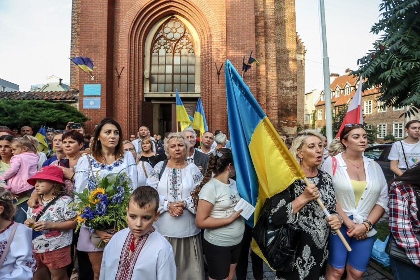 24.08.2022 r. Ukraińcy w Gdańsku świętowali swój Dzień...