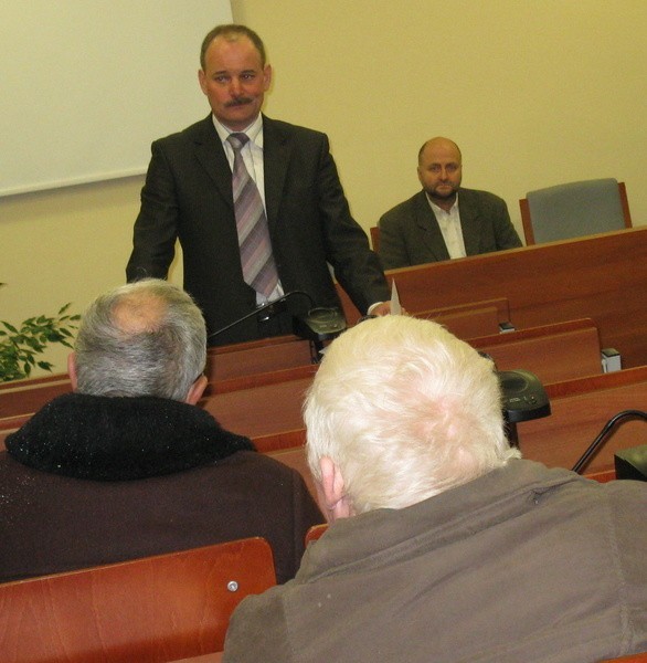 Wczorajsze spotkanie z burmistrzem Sokółki nie przyciągnęło tłumów. Przyszło zaledwie kilka osób.