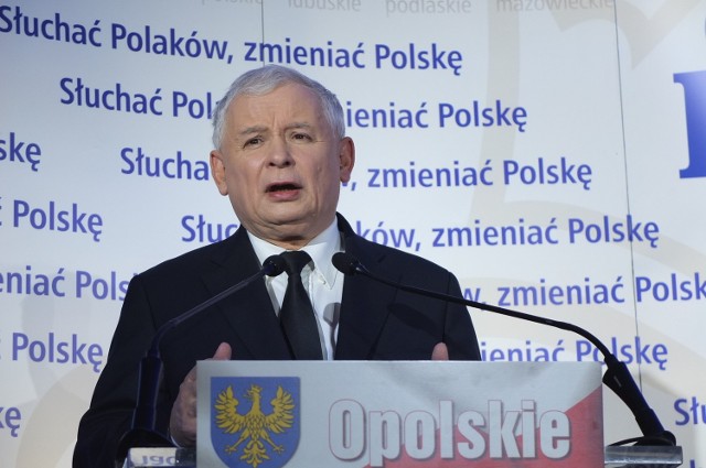 Jarosław Kaczyński, prezes PiS.