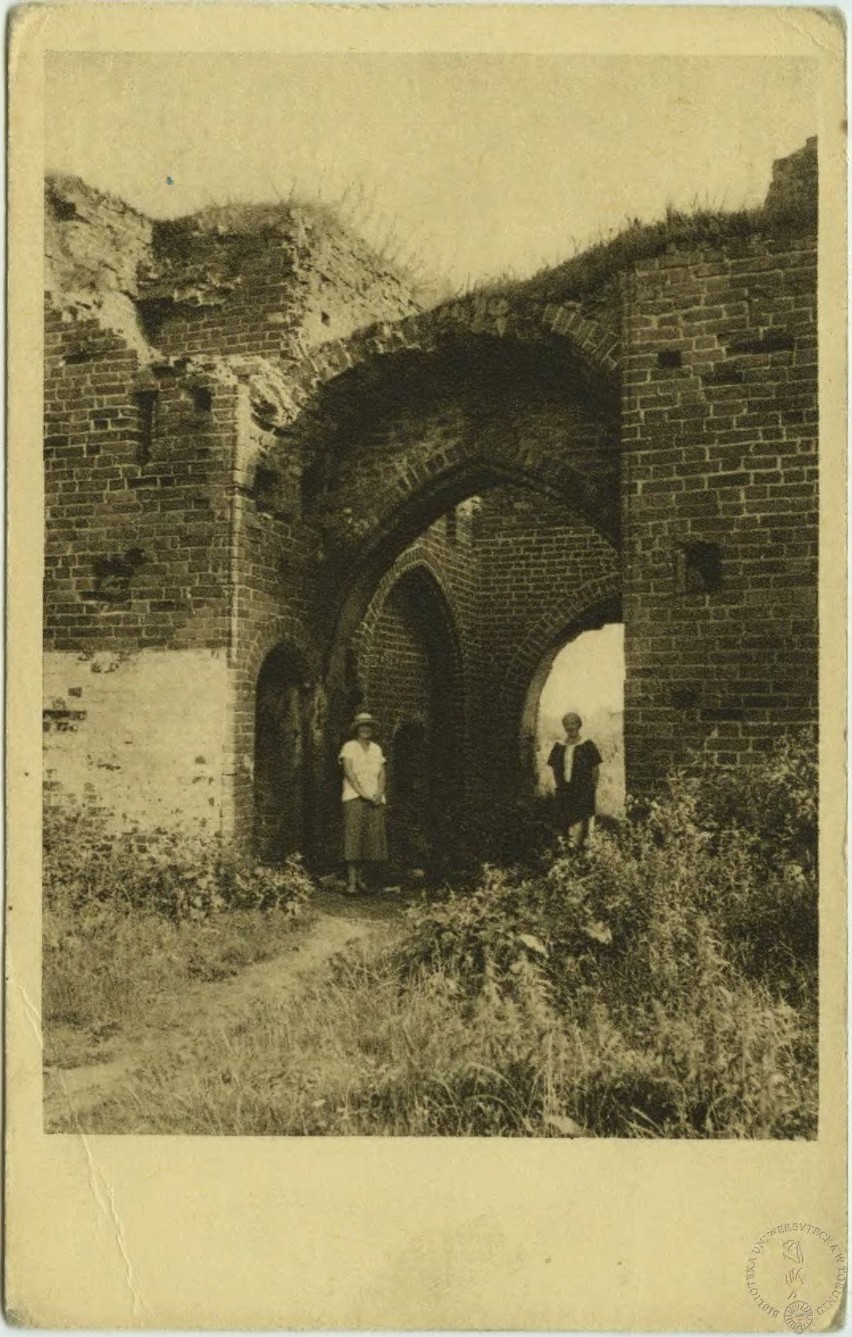 Zamek dybowski na początku lat 30.