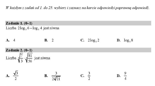 Matura Matematyka 2018: ROZWIĄZANE ARKUSZE CKE. ODPOWIEDZI PYTANIA  ZAMKNIĘTE + OTWARTE| Matura 2018 Matematyka 7.5.2018 gotowe zadania |  Dziennik Zachodni