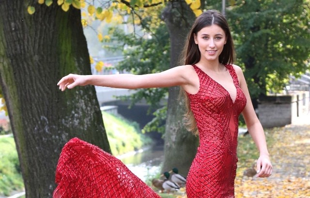 W tej sukni Paulina zaprezentuje się podczas gali finałowej konkursu Miss International 2017.