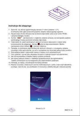 Arkusz maturalny z matematyki 8 maja 2023