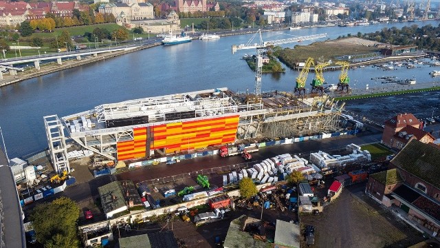 Morskie Centrum Nauki w Szczecinie.