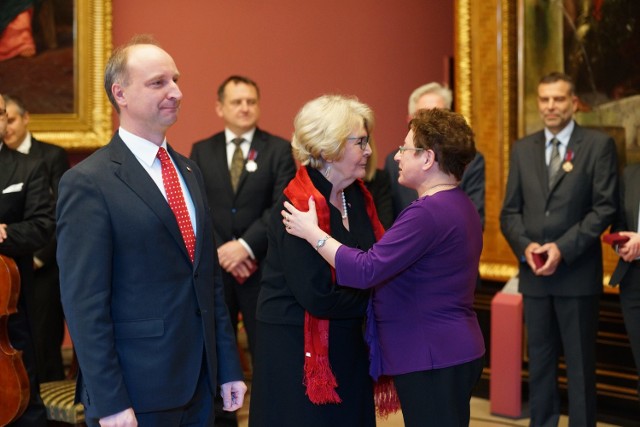 Wieczór wspomnień, gratulacji i życzeń oraz odznaczeń przyznanych wieloletnim pracownikom muzeum