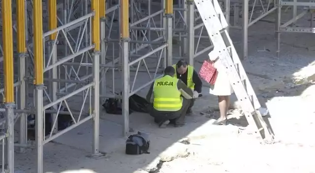 Tragedia na budowie obwodnicy Słupska w Widzinie