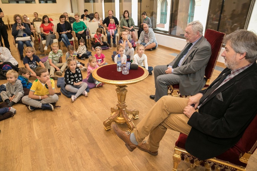 Prezydent Majchrowski opowiedział dzieciom legendę o Lajkoniku