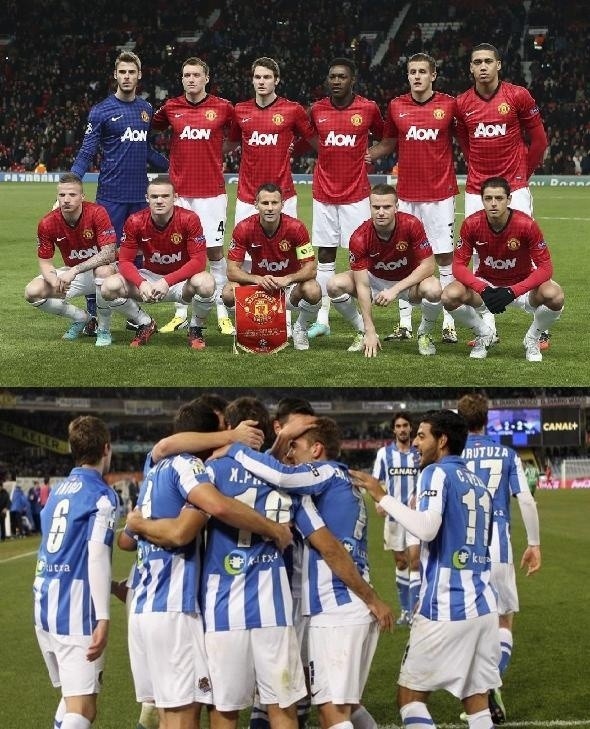 Liga Mistrzów: Manchester United - Real Sociedad [TRANSMISJA ONLINE, LIVE, GDZIE W TV]