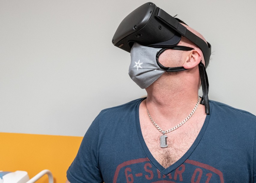 Okulary VR, pomogą zapomnieć o szpitalnej rzeczywistości...