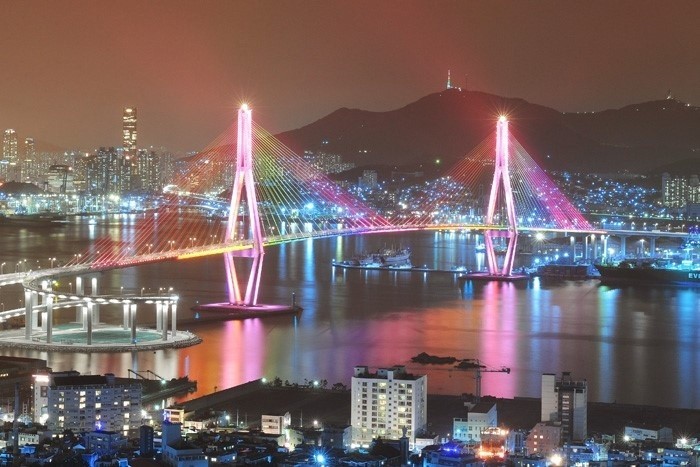 Miasto i  port Busan