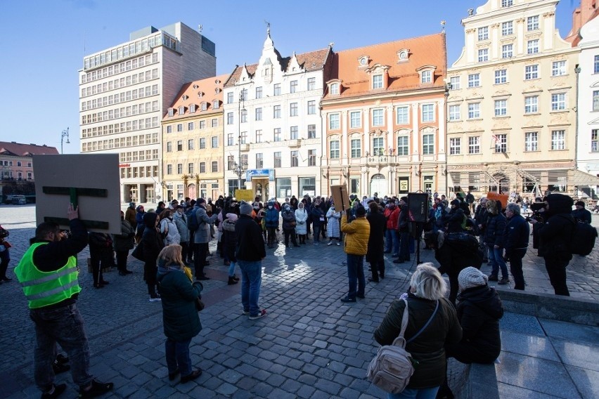 Protest mieszkańców wrocławskiego TBS po ogłoszeniu ogromnej...