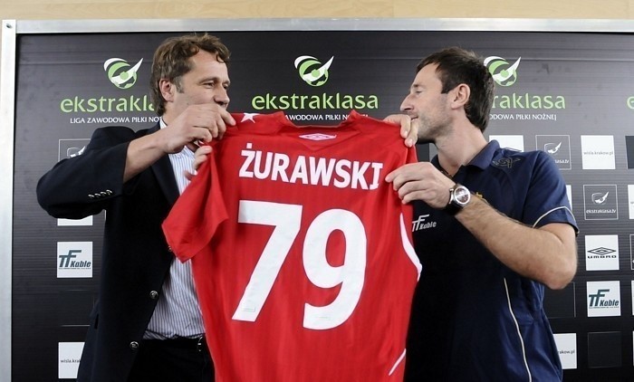 Maciej Żurawski wraca do Wisły Kraków (konferencja prasowa)