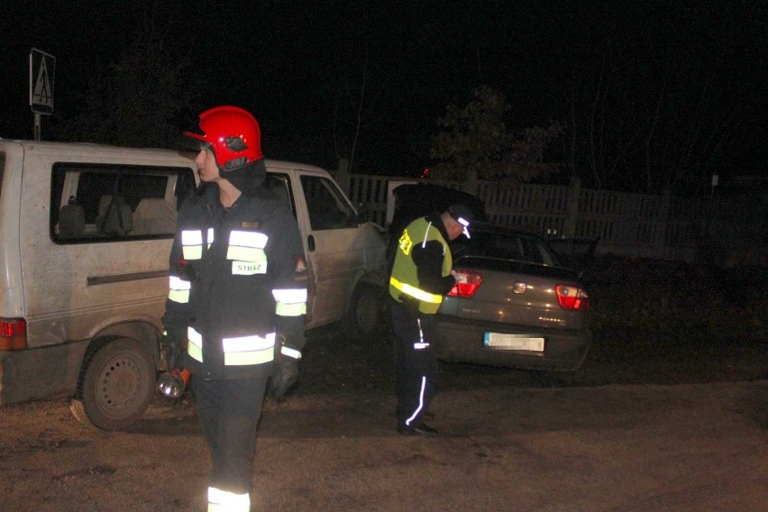 Wypadek w Dobrowie w pow. białogardzkim [zdjęcia]