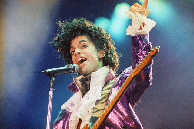 Prince na zdjęciu z 1985 roku