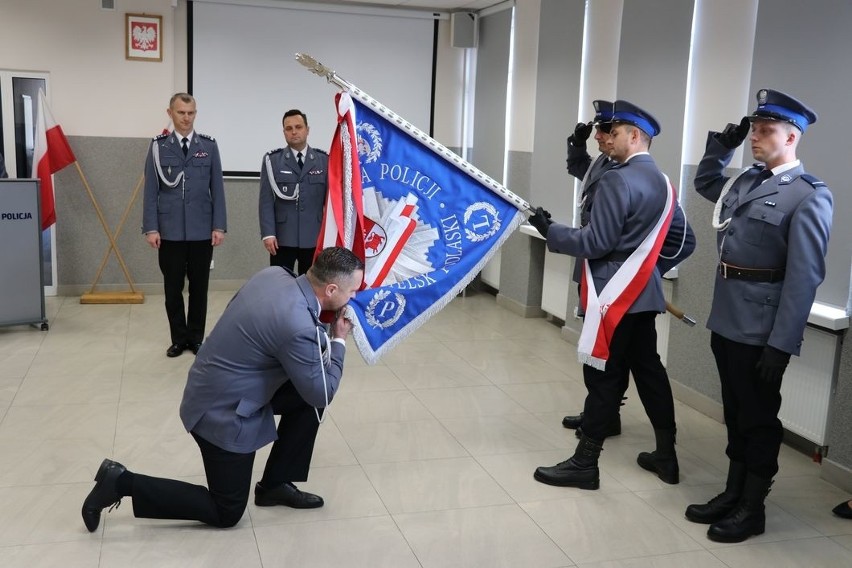 Komenda Powiatowa Policji w Bielsku Podlaskim ma nowego komendanta (zdjęcia)