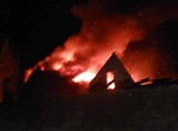 Pożar w wigilijny wieczór. W ogniu stanął budynek gospodarczy w Chlebowie w gminie Gubin