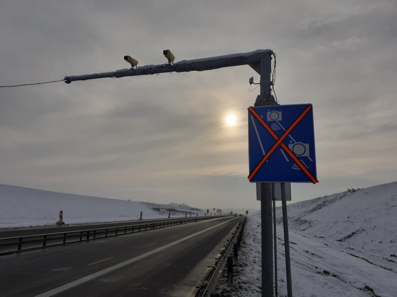 Odcinkowy pomiar prędkości na A1 już działa i łapie...