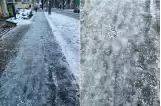 Chodnik przy ul. 3 Maja w Ostrowi to lodowisko! Nikt go nie posypuje, sytuacja trwa od kilku dni - mówi czytelniczka