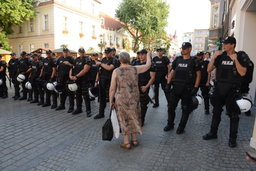 Manifestacja KOD-u w Zielonej Górze