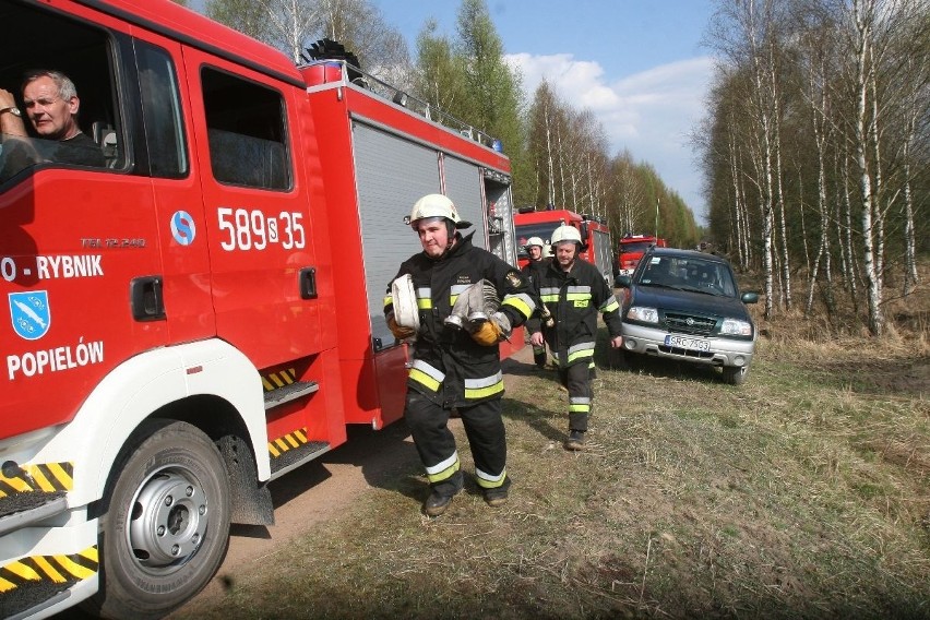 Gigantyczny pożar lasów koło Rud Raciborskich [ZDJĘCIA]