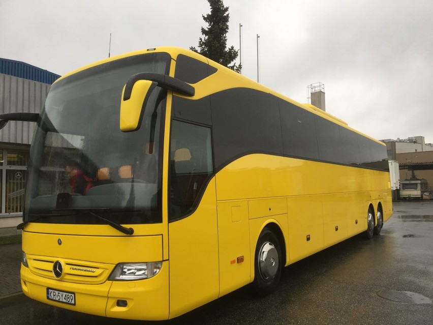 Ten największy (mający 64 miejsc siedzących) autobus spółki...