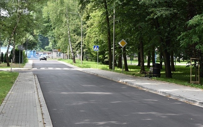 Ulica Norwida na os. Domku Szeregowych w Oświęcimiu została...