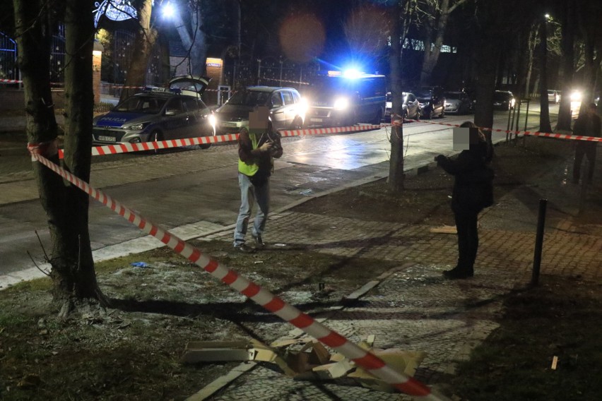 Dramatyczne sceny na Parkowej. Kobieta stanęła w płomieniach