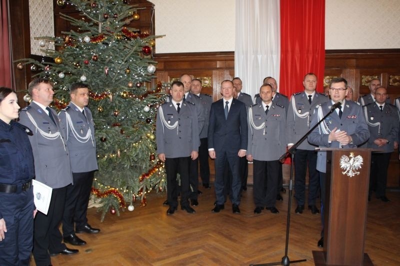 Dzisiaj odbyło się uroczyste ślubowanie, które przyjął...