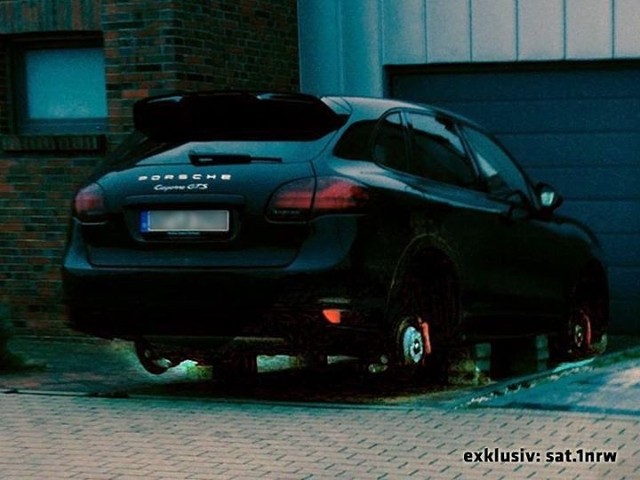 Porsche Cayenne Roberta Lewandowskiego