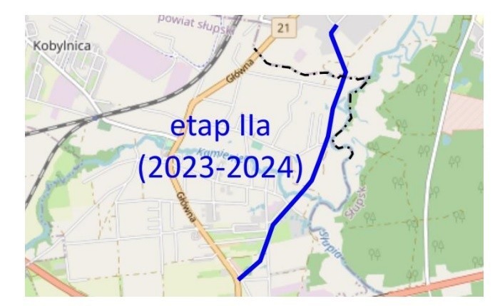 Tak będzie przebiegał ring w Słupsku? Zmieniono numerację etapów i trwają prace nad zmianą przebiegu