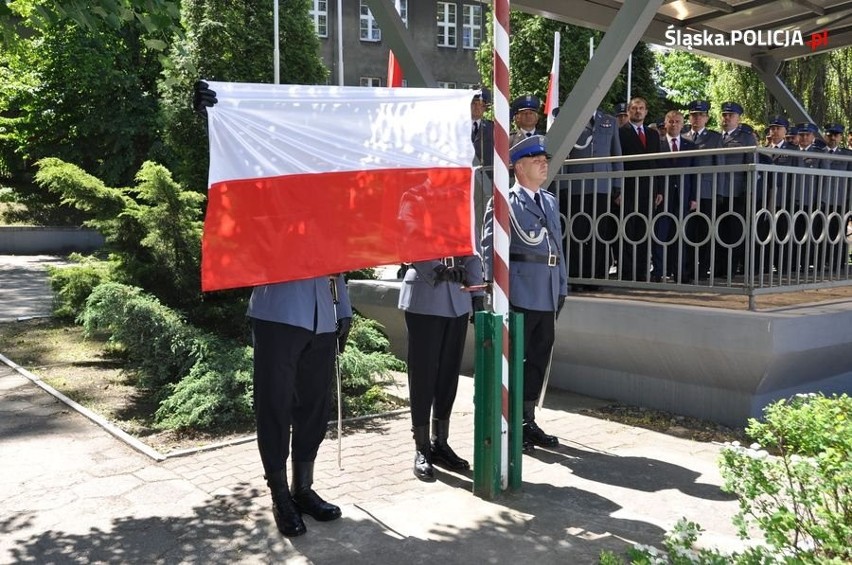 Ślubowanie nowych policjantów w Katowicach