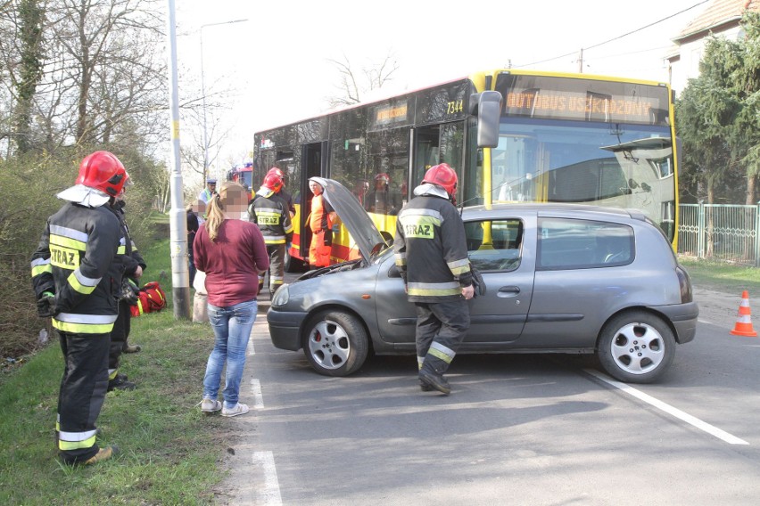 Wypadek autobusu MPK na Maślicach                       