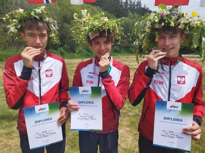 Mistrzostwa Europy Juniorów w Biegu na Orientację. Brąz łodzianina!