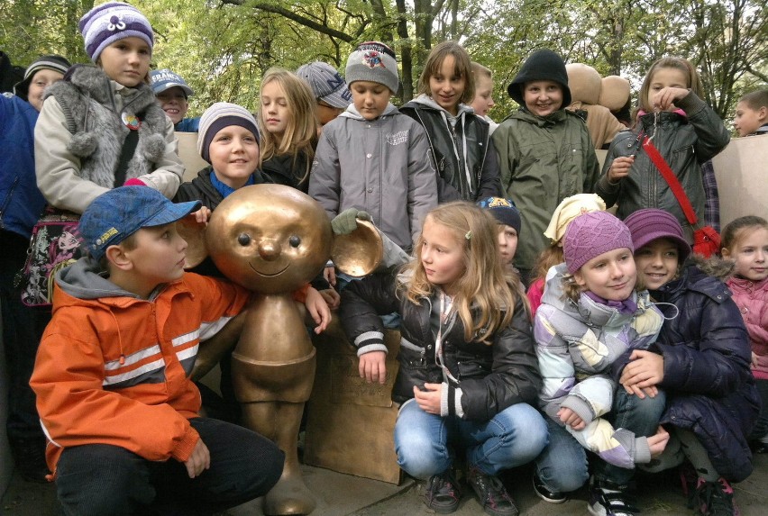 Odsłonięcie pomnika Plastusia