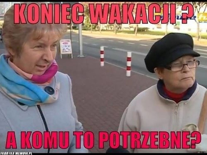 Koniec wakacji 2023 MEMY. Najlepsze i najśmieszniejsze...