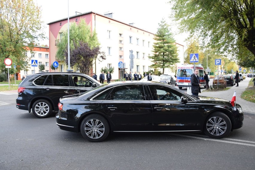 Stłuczka dwóch aut SOP w Krakowie. W jednym miał jechać prezydent Andrzej Duda