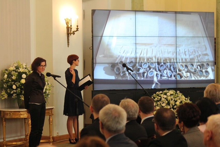 Uroczystość w Pałacu Prezydenckim w Warszawie